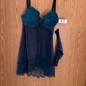 BNWT push up bra babydoll
